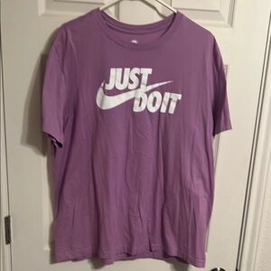 Nike Lavender Just Do It Tee